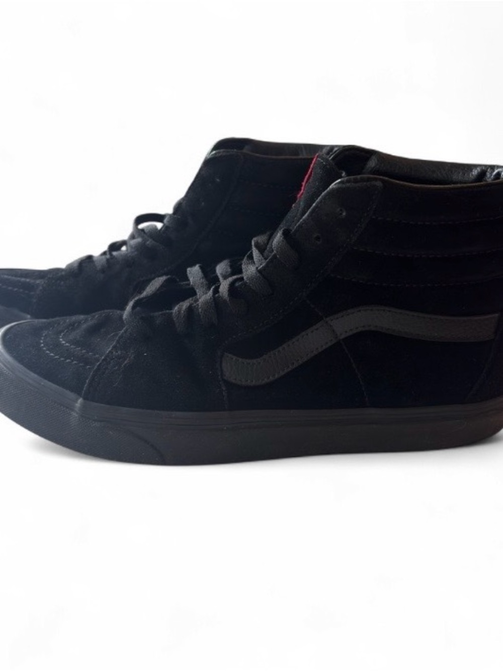 Vans Black High-Top Skate Sneakers for Men